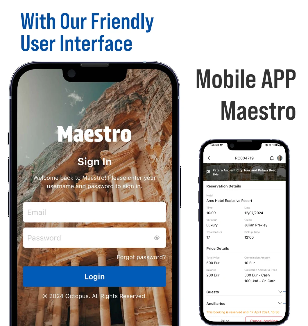 Octopus Mobile App With Our Friendly User Interface
